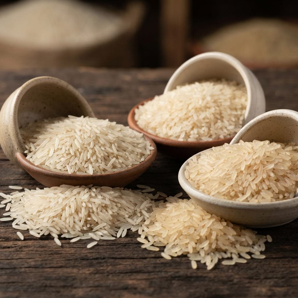 Premium long-grain Indian Basmati rice